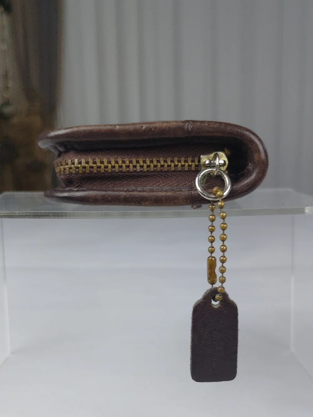 Coach Vintage Brown Leather Zip Wallet. - Picture 5 of 15